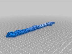 edison Ladegeräte Schlüsselbund Schlüsselanhänger angepasst 3d print model - Mito3D