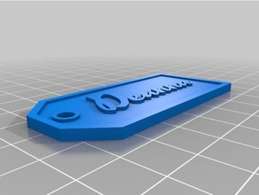 deanna signos logotipos personalizado 3d print model - Mito3D
