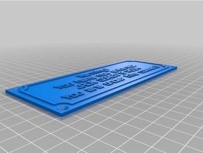 vale oda işaretler logoları özelleştirilmiş 3d print model - Mito3D