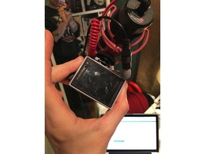 gopro zapata de caso la cámara el audio mic 3d print model - Mito3D
