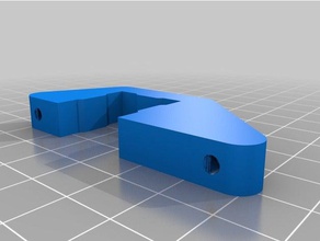 mi personalizados paramétrica v-slott-ranura de montaje para fuente alimentación 3d la impresora accesorios 3d print model - Mito3D