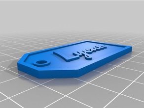 lycan işaretler logoları özelleştirilmiş 3d print model - Mito3D