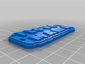 mama Schlüsselbund Schlüsselanhänger angepasst 3d print model - Mito3D