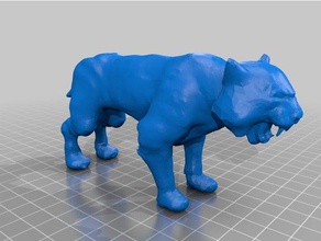 cat animali 3d print model - Mito3D