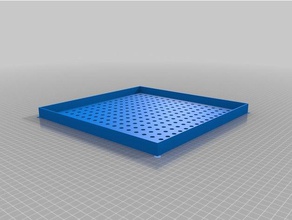 meu personalizados paramétrico led matrix eletrônica 3d print model - Mito3D