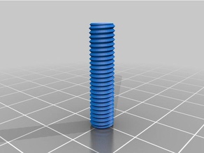 m6 nut bolt washer threaded rod factory parts customized 3d print model - Mito3D