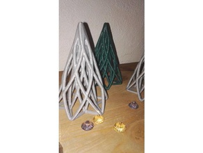Weihnachtsbaum 3d drucken Weihnachts-Dekorationen Dekoration noel sapin 3d print model - Mito3D
