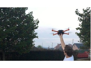 quadcopter w-copter rc i veicoli il fai da te diydrones drone 550 frame 3d print model - Mito3D