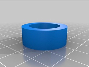 inside-- circular washer replacement parts customized 3d print model - Mito3D