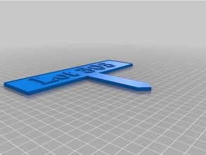 meu endereço sinal ao ar livre jardim personalizado 3d print model - Mito3D