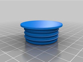 my customized cap hole replacement parts 3d print model - Mito3D