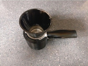 Bay kahve portafilter huni mutfak yemek makinesi espresso 3d print model - Mito3D