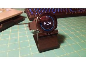 ticwatch 2 izle dok organizasyon smartwatch 3d print model - Mito3D