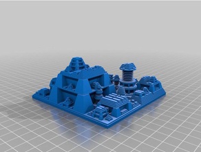 startrekyyish city thing customized 3d print model - Mito3D