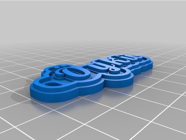 kzlarma1 Anahtarlık özelleştirilmiş 3D print model - Mito3D