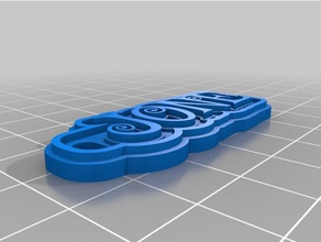 llavero jone Schlüsselanhänger angepasst 3d print model - Mito3D
