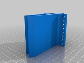 my customized peristaltic pump tube bracket aquarium diy 3d print model - Mito3D