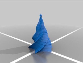 arbre de noël attiny85 interactifs art la décoration fablab cadeau makeitmodena 3d print model - Mito3D