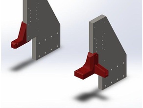 portique câble de la chaîne d'modded forme des montures 3d l'impression L'impression support cnc (racine 2) 3d print model - Mito3D