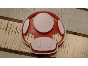 mushroom cookie cutter kitchen dining mario 3d print model - Mito3D