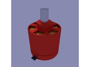motor sin escobillas de referencia en la licuadora modelos plantilla 3d print model - Mito3D