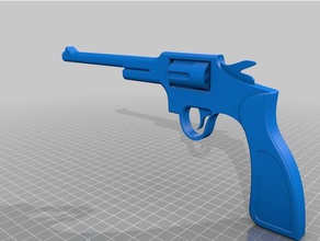 revolver Requisiten 3d print model - Mito3D