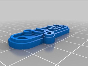 yuki Schlüsselbund Schlüsselanhänger angepasst 3d print model - Mito3D