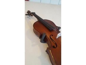 violino gancio musica appendiabiti a muro 3d print model - Mito3D