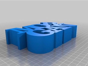 morgan pembe heykeller özelleştirilmiş 3d print model - Mito3D