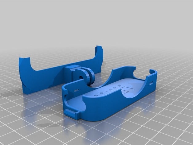 leap motion monte misto gopro montagem de peito gadgets leapmotion 3D print model - Mito3D