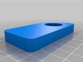 çizgi düğmesi tutucu ev amazon dash 3d print model - Mito3D