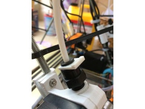 bowden clipe e3d 175mm de acoplamento a impressora extrusoras extrusora quimera reprap solid edge 3d print model - Mito3D