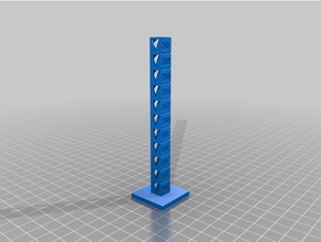 esun fine tune tower 3d printing tests customized 3d print model - Mito3D