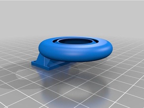 anycubic kossel delta 360 filamento di raffreddamento 3d la stampa dispositivo del dotto della ventola radiatore più fresco micromake 3d print model - Mito3D