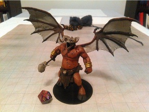 orcus games demon 3d print model - Mito3D