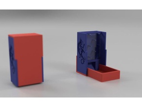 dice tower cas plinko style dés le bac mdn donjons dragons 3d print model - Mito3D