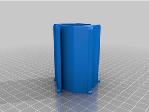 meu personalizados spool adaptador hub 3d a impressora partes 3d print model - Mito3D