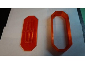 lincoln kurabiye kalıbı mutfak yemek 3d çerez kesiciler cookiecutter damgası ford 3d print model - Mito3D