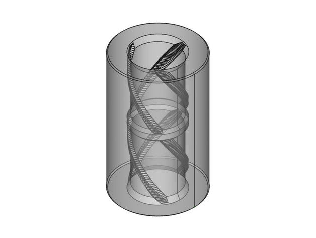 traditionelle Buchse 8x15x24mm lm8uu Fett-Falle 3d Drucker Teile 3D print model - Mito3D