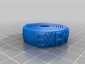 giroscópico relaxante chaveiro gerador de impressão 3d outros openscad módulo rotação anéis thingummies 3d print model - Mito3D