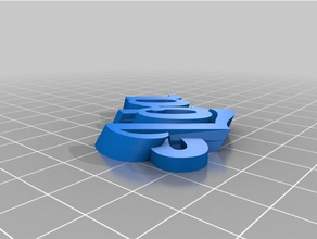 meine angepasste iamburnystext lola Organisation 3d print model - Mito3D