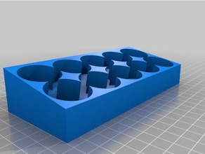 pintura suporte para garrafa de água 10 ouro recipientes personalizado 3d print model - Mito3D