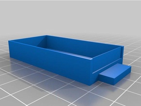 mi personalizar la caja de almacenamiento los cajones 6x6 organización 3d print model - Mito3D
