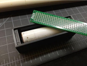 18650 batería de portátil dev cuadro electrónica 3d print model - Mito3D