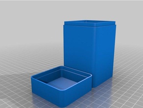 my customized box lid possibly rounded corners 3walls organization 3d print model - Mito3D
