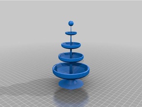 nerdfountian des bâtiments structures 3d print model - Mito3D