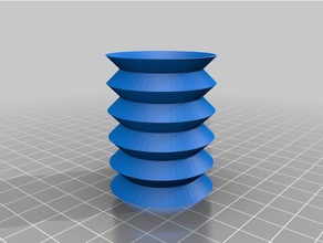 apenas a mola da copa 3d impressão testes 3d print model - Mito3D