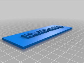 ilike3dprinting wall hanger 3d print model - Mito3D