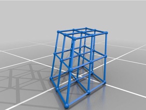 rhomboedral de la física astronomía personalizado 3d print model - Mito3D