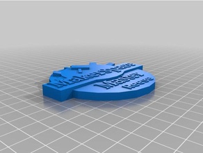reeses keychain art 3d print model - Mito3D